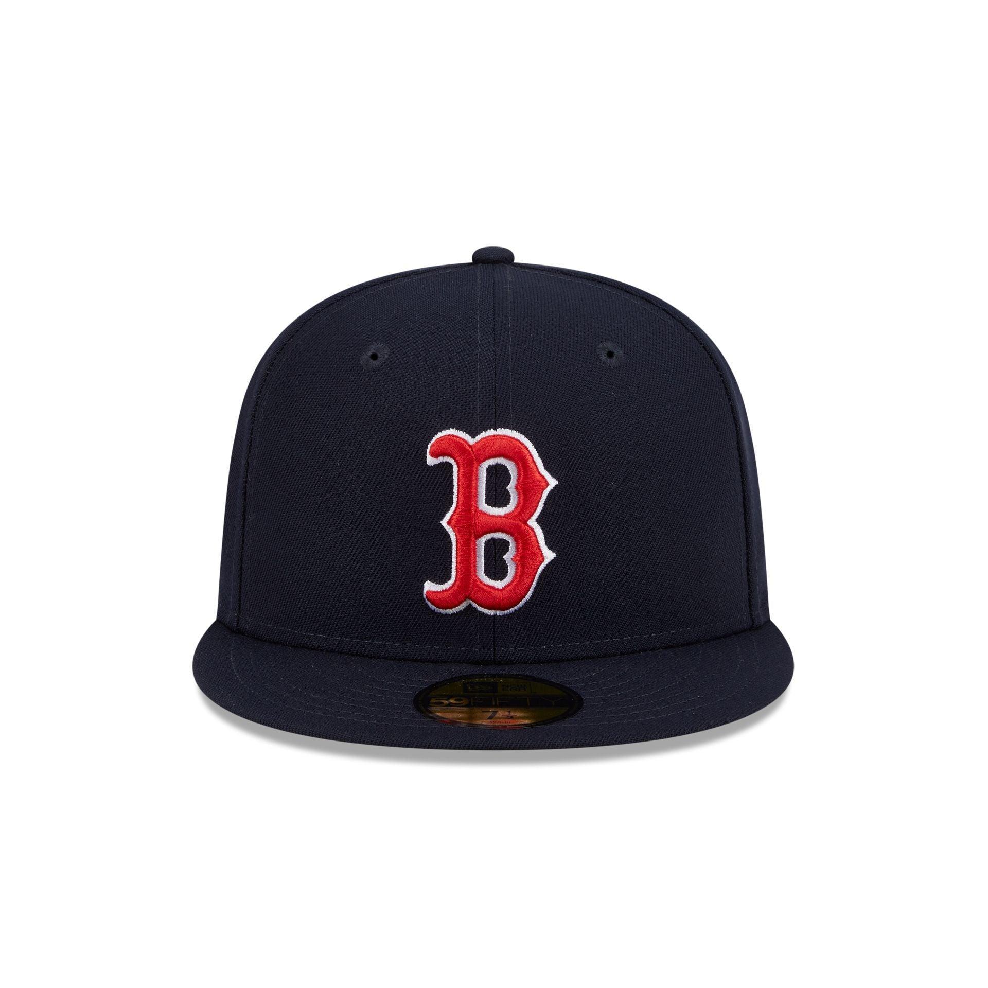 Boston Red Sox Floral Undervisor 59FIFTY Fitted Hat Male Product Image