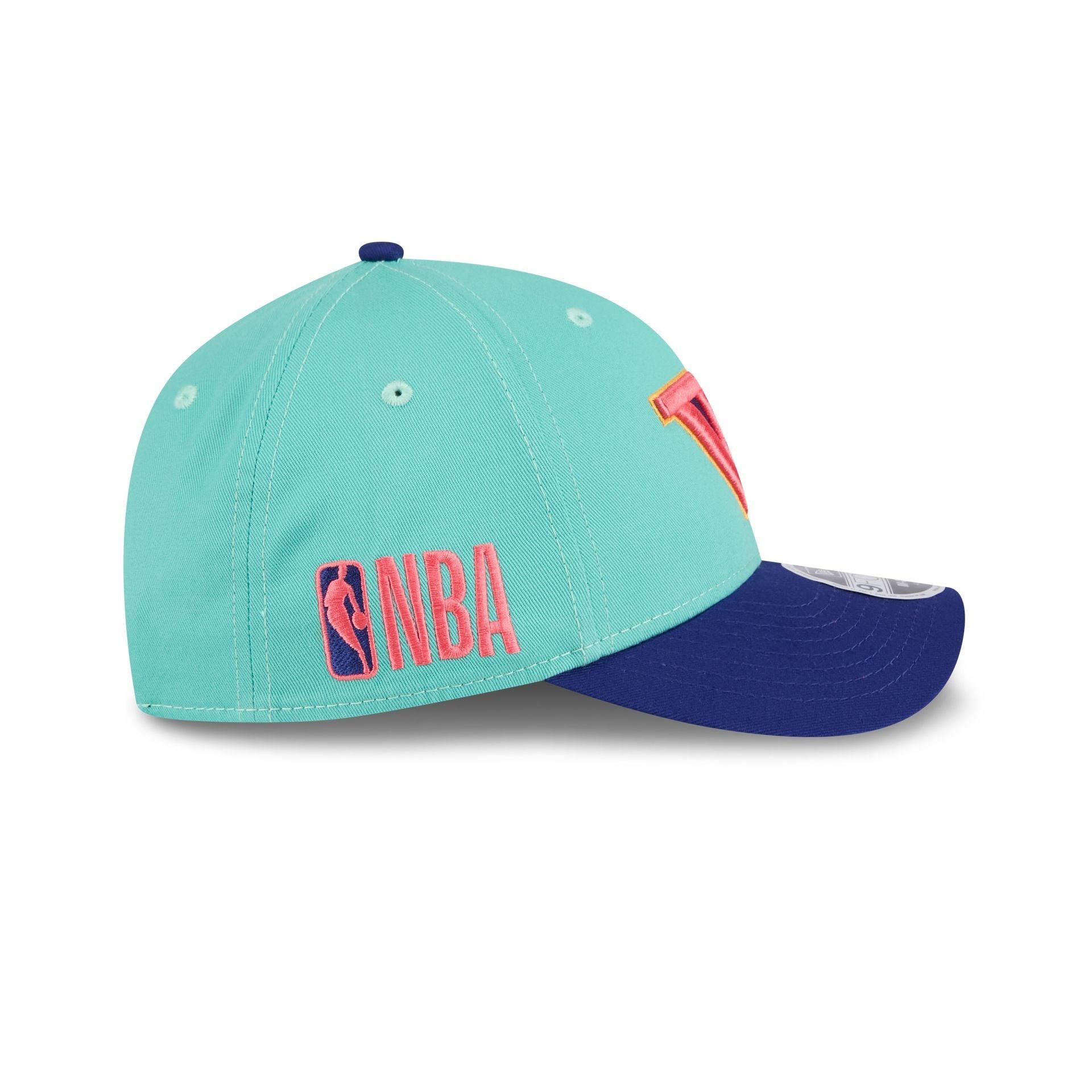 Golden State Warriors Clear Mint 9FORTY M-Crown Adjustable Hat Male Product Image