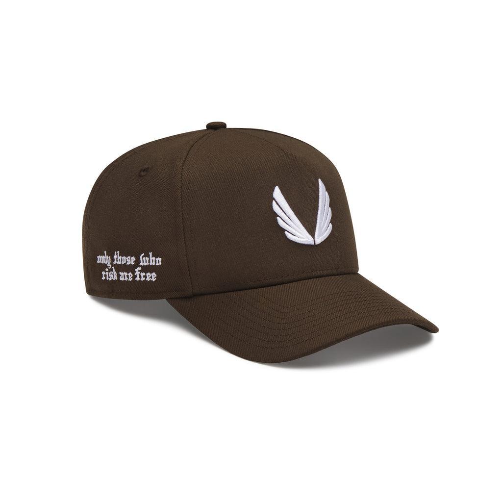 New Era® 9Forty® A-Frame Hat - Dark Earth/White Product Image