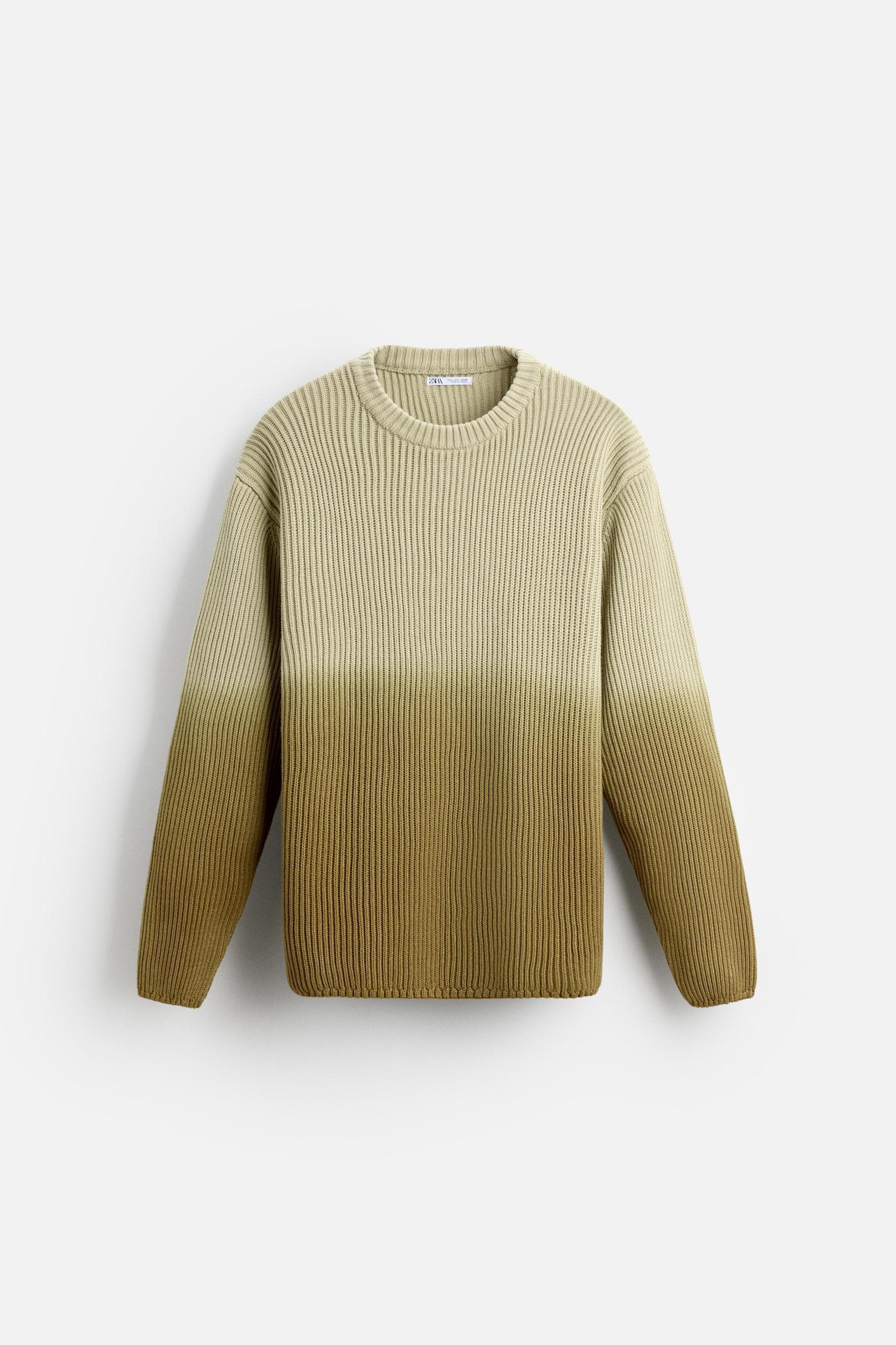 DÉGRADÉ RIBBED SWEATER Product Image