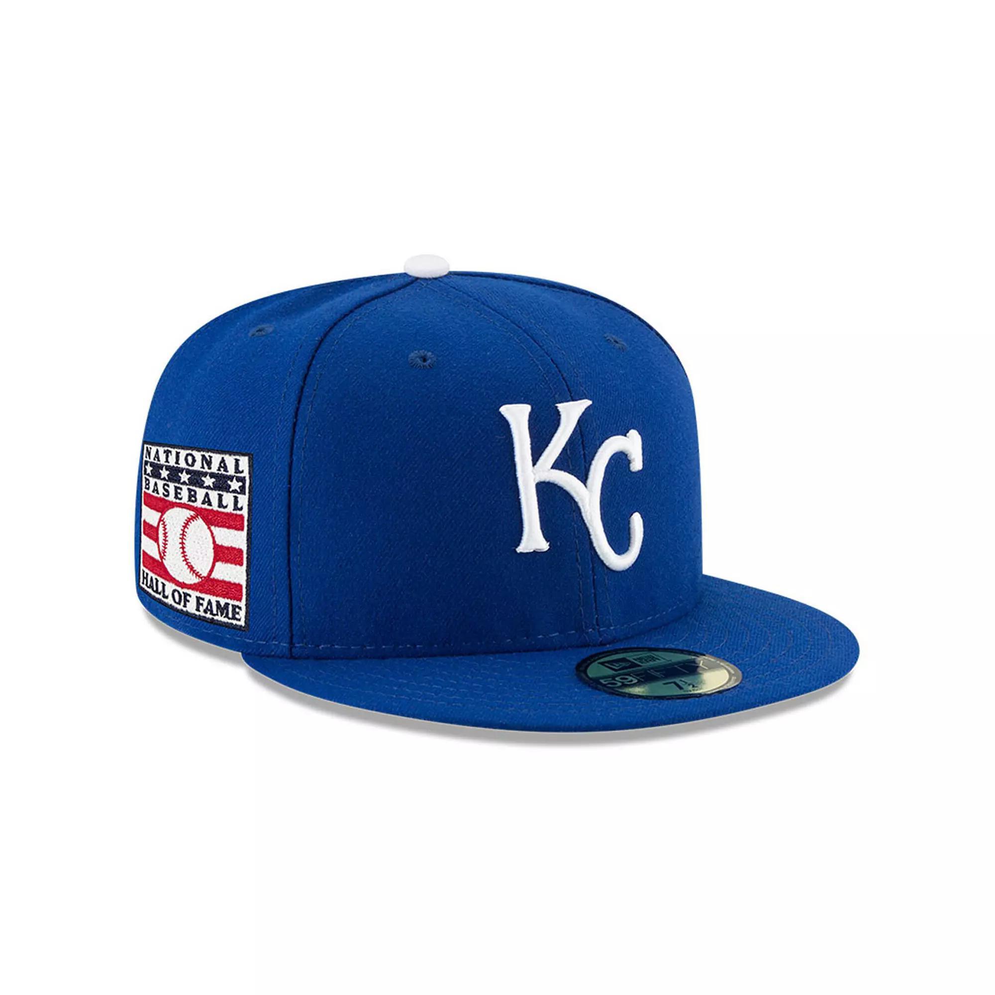 Mens New Era Royal Kansas City Royals National Baseball Hall of Fame 59FIFTY Fitted Hat Product Image