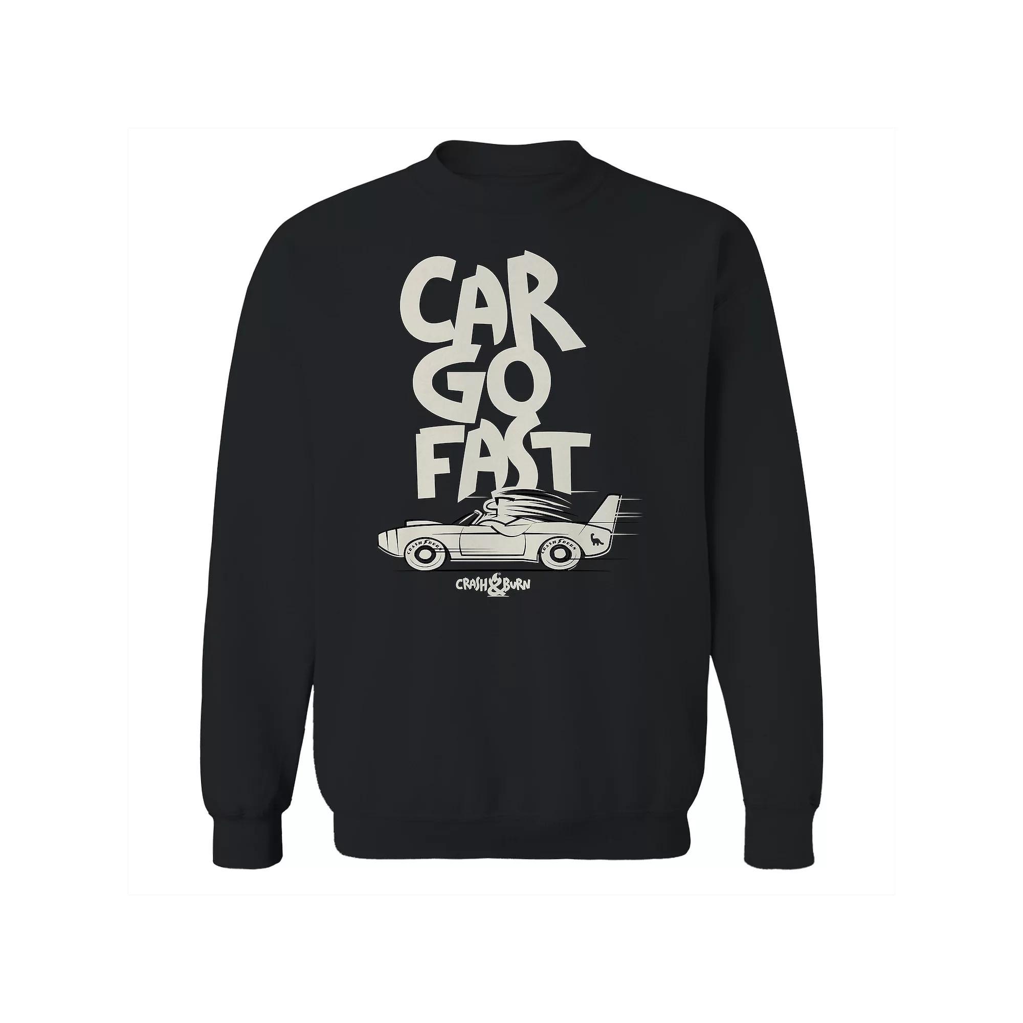 Men's COLAB89 Car Go Fast CAB Graphic Sweatshirt, Size: Small, Black Product Image
