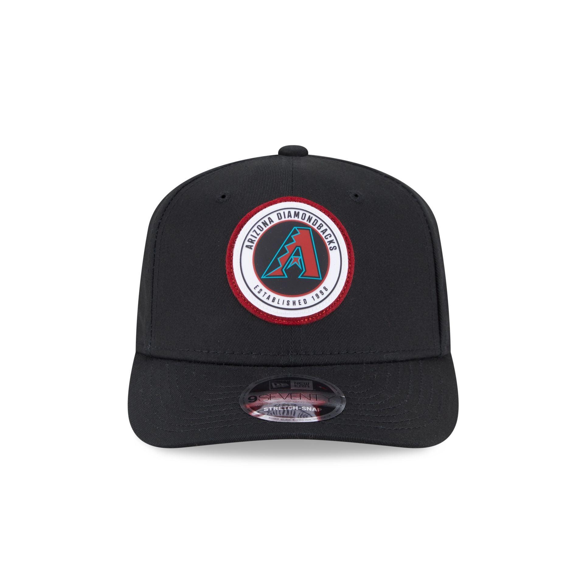 Los Angeles Lakers Circle Patch 9SEVENTY Stretch-Snap Hat Male Product Image