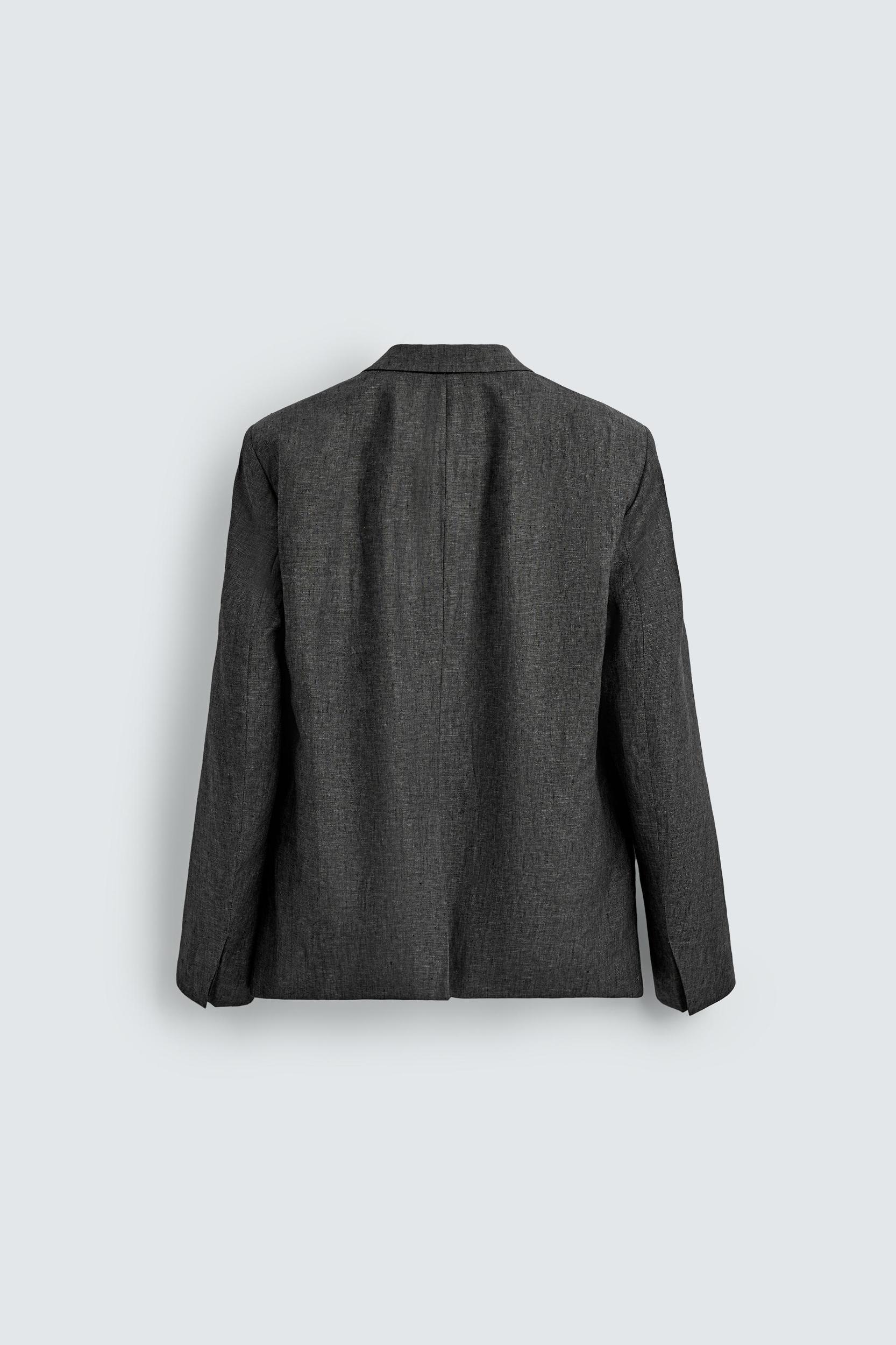 100% LINEN SUIT BLAZER Product Image