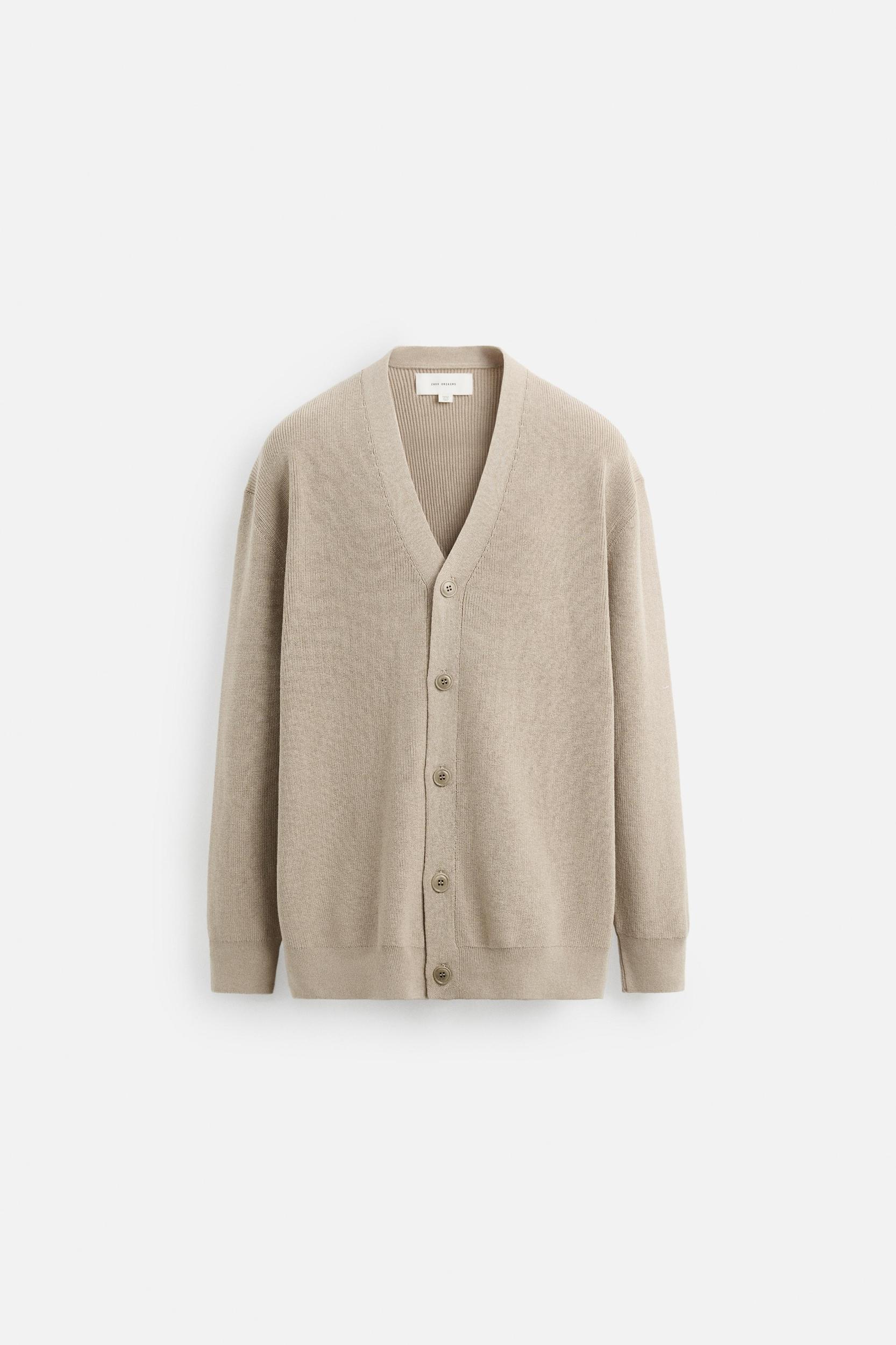 COTTON BLEND CARDIGAN Product Image