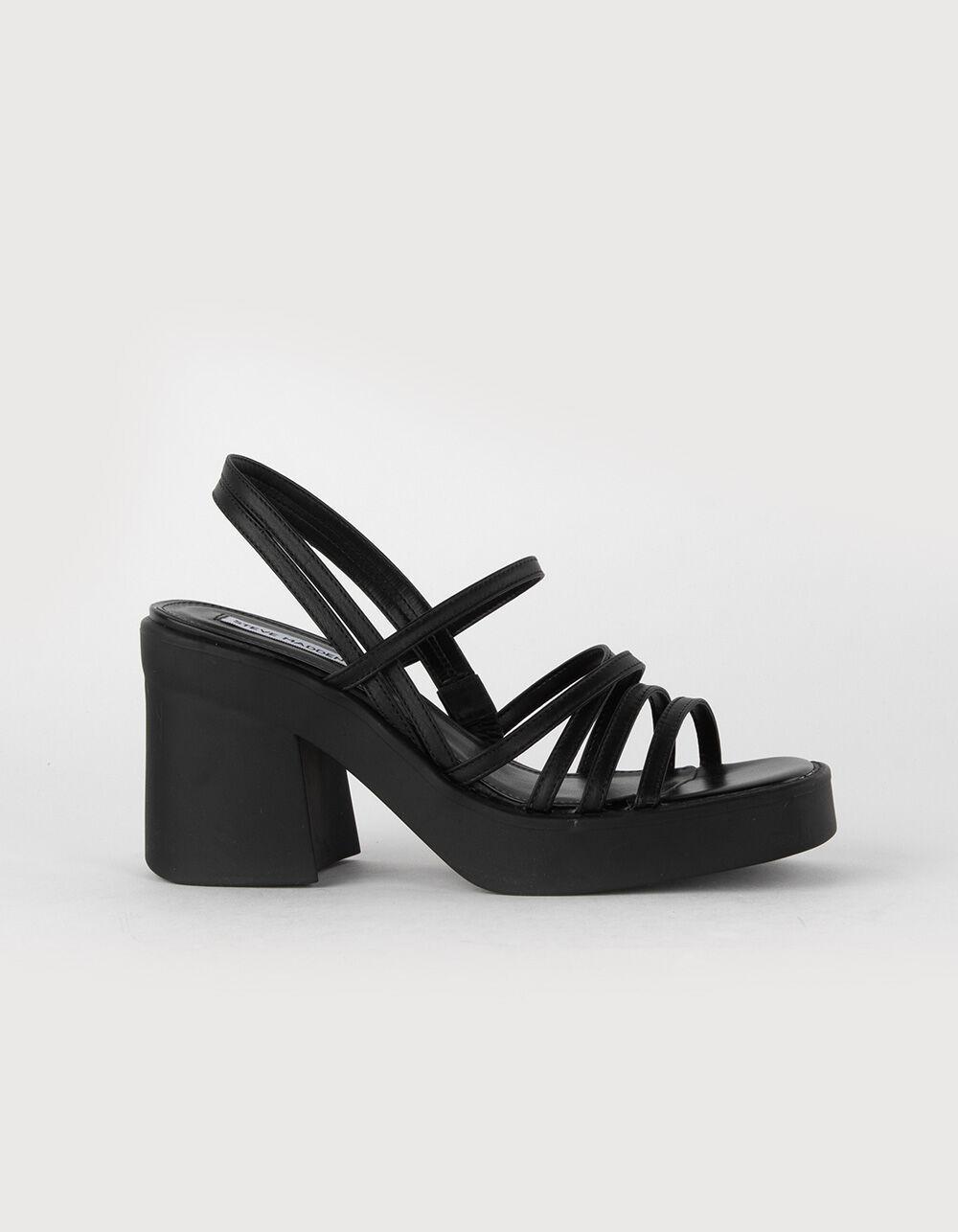 STEVE MADDEN Kalani Womens Platform Sandals - BLACK Product Image