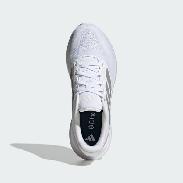 adidas Runfalcon 5 Women's Running Shoes, Size: 10, White Pink Wide Product Image