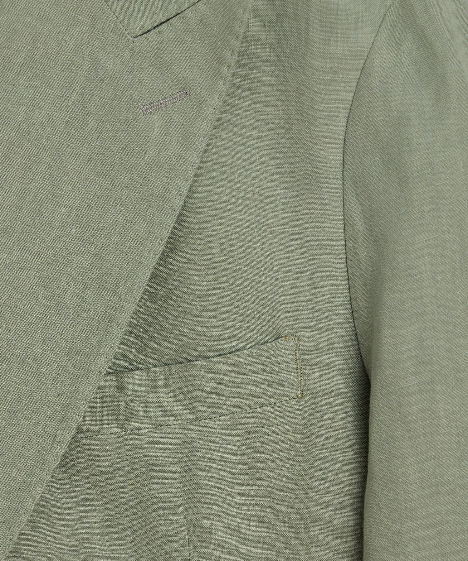 Italian Linen Double-Breasted Suit Product Image