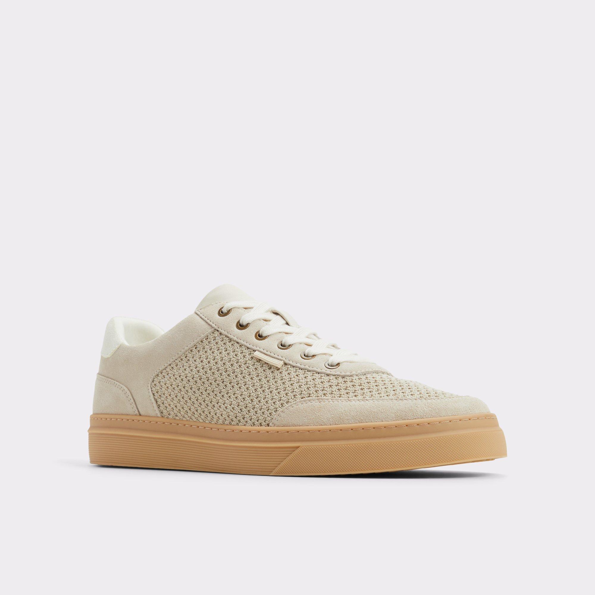 ALDO Mcenroe - Men's Low Top Sneakers - Beige, Size 8 Product Image