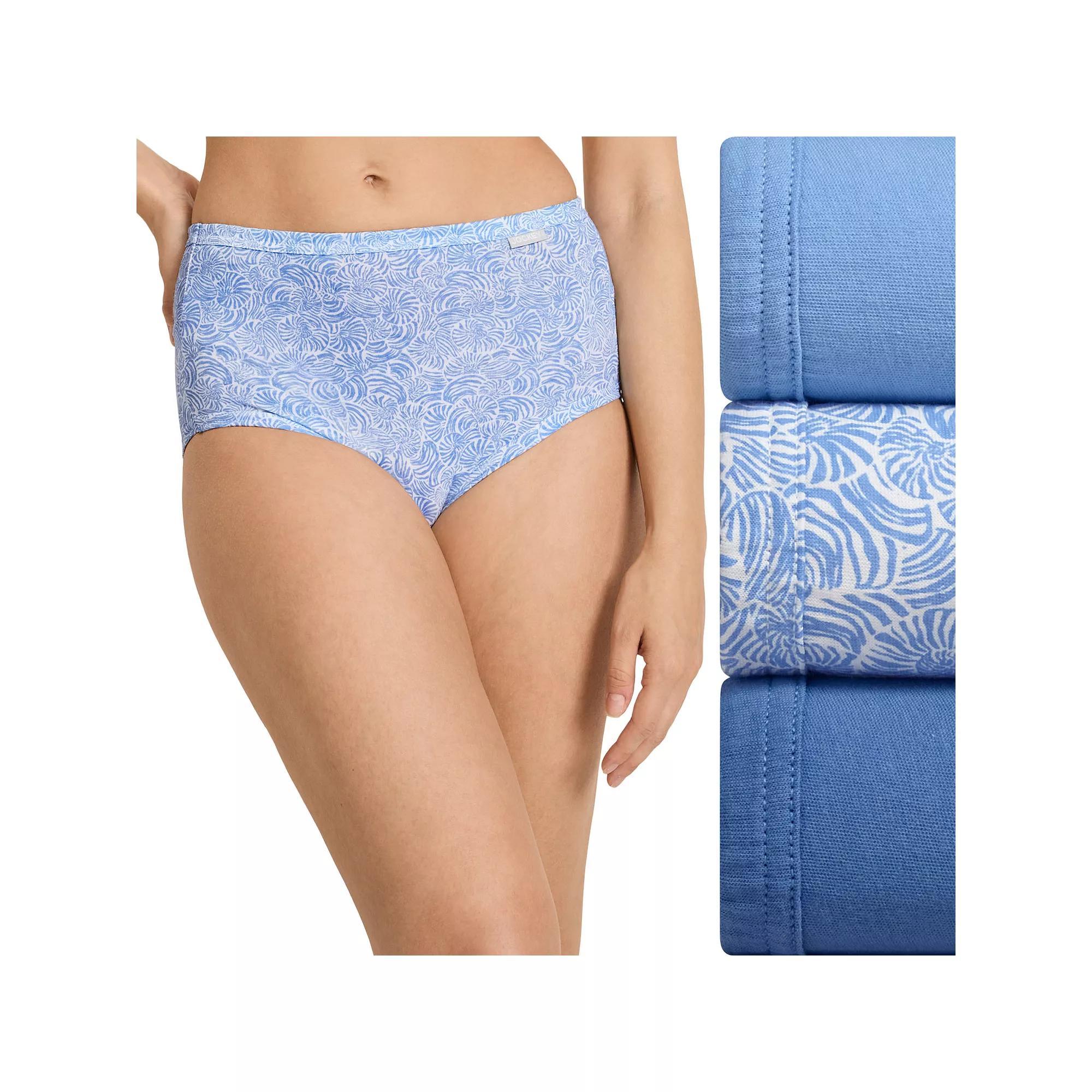 Plus Size Jockey Elance 3-pk. Briefs Panty Set 1486, Womens Product Image
