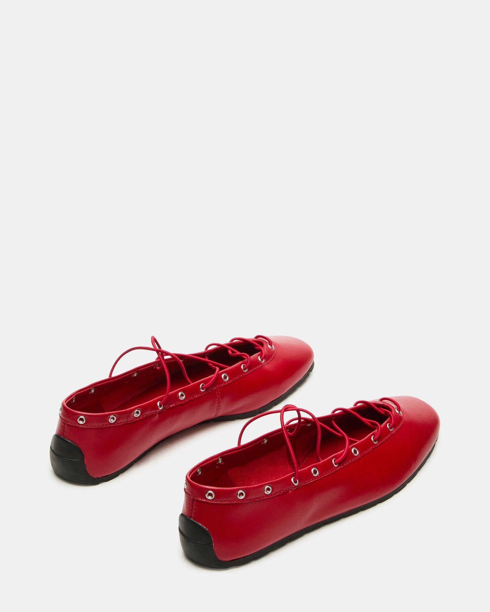 POINTE RED LEATHER Female Product Image