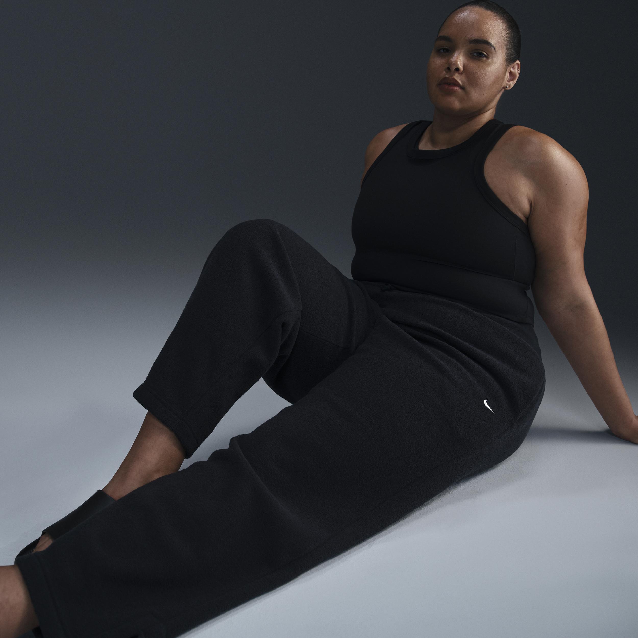 Nike Sportswear Phoenix Plush Women's High-Waisted Wide-Leg Cozy Fleece Pants (Plus Size) Product Image