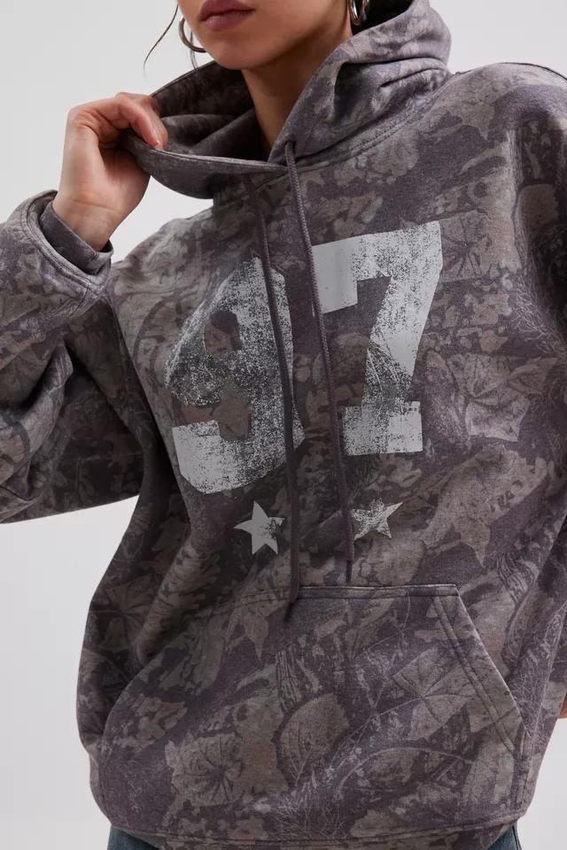 Camo Graphic Hoodie Sweatshirt Product Image