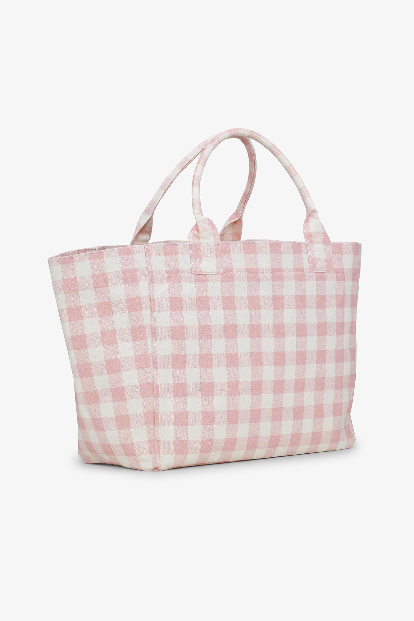 XXL Vichy Check Tote Product Image