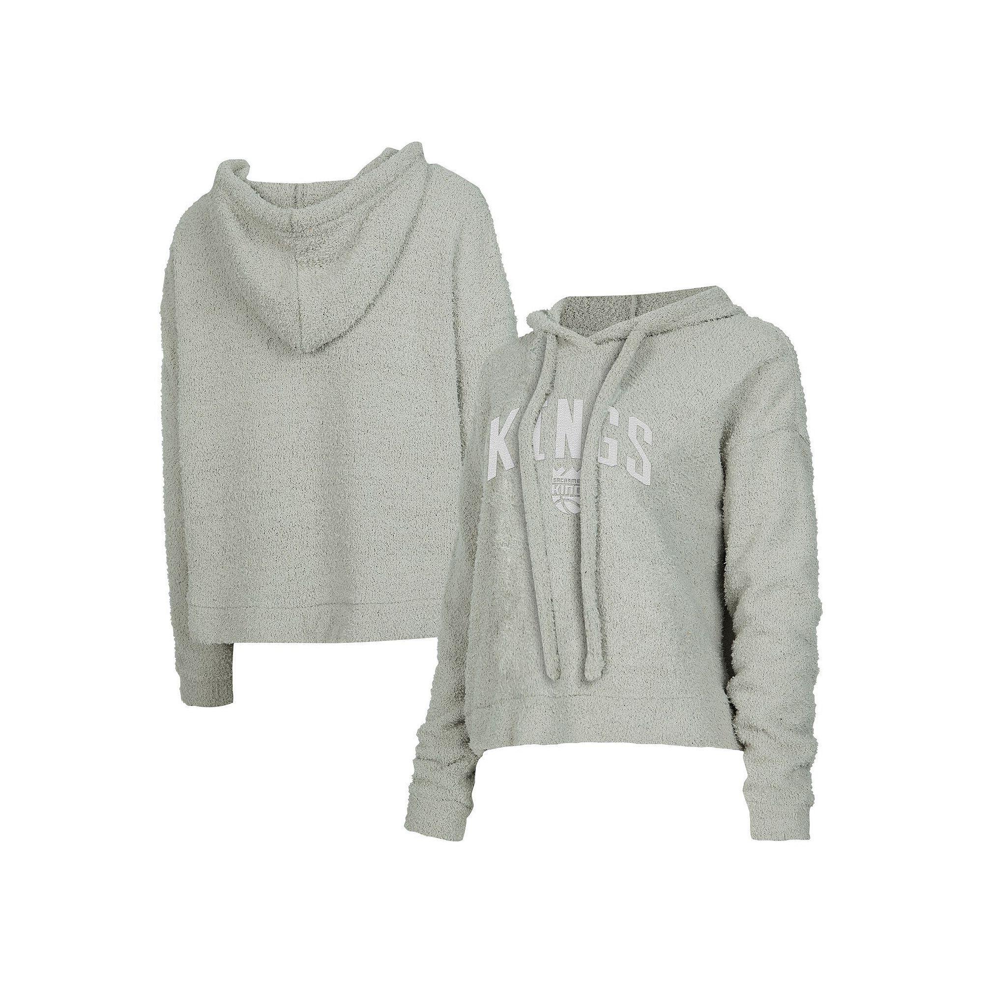 Womens Concepts Sport Gray Sacramento Kings Ventura Comfy Pullover Hoodie Product Image