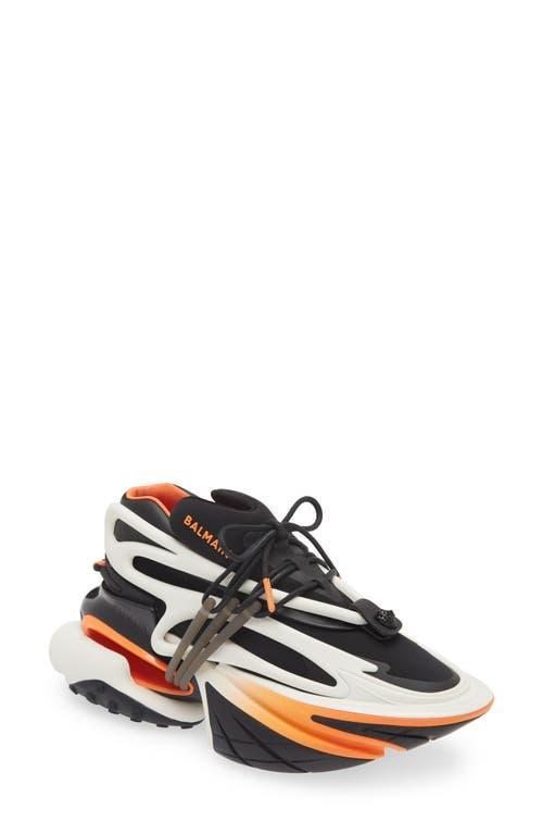 Balmain Mens Unicorn Lace Up Low Top Sneakers Product Image