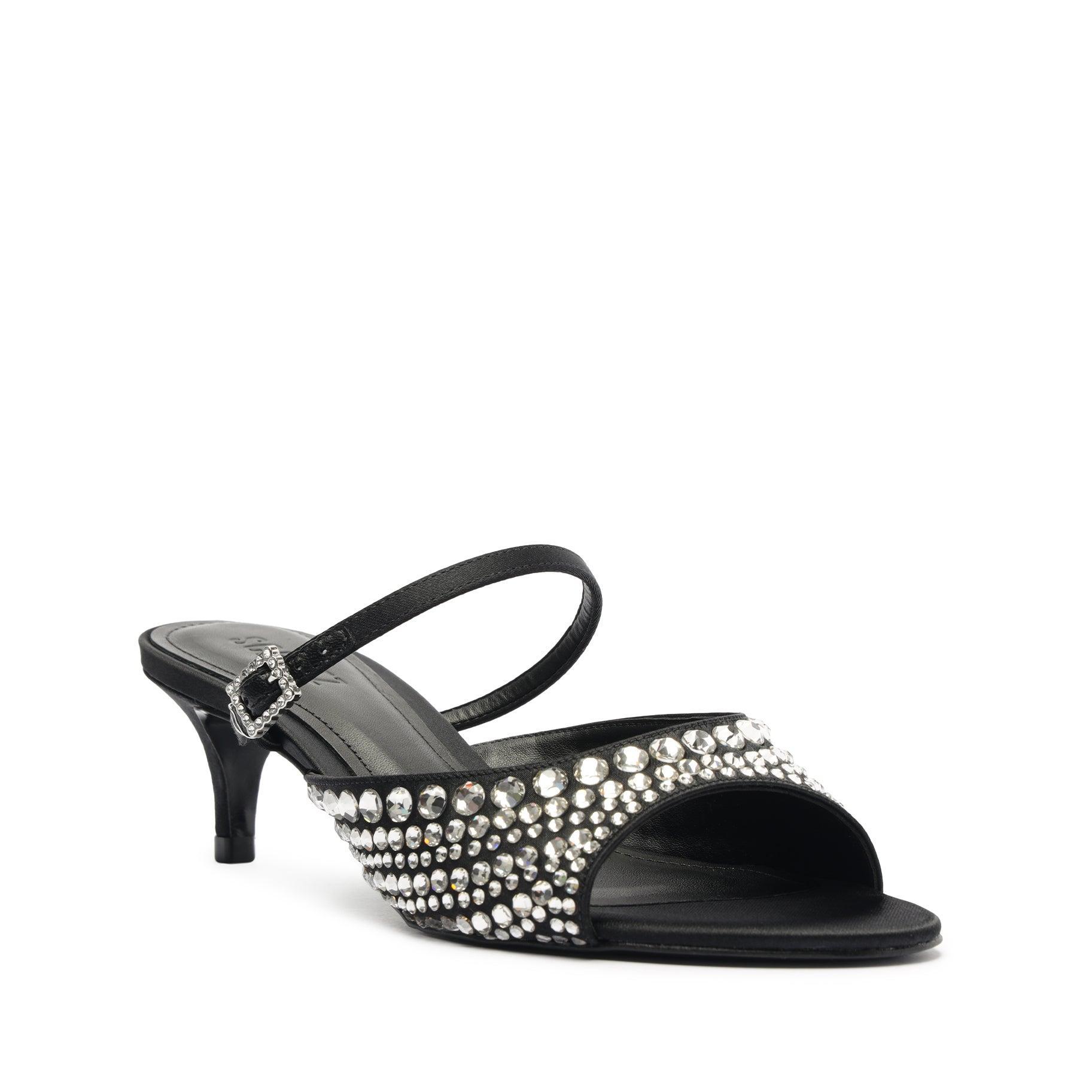 Louise Low Satin Sandal Product Image