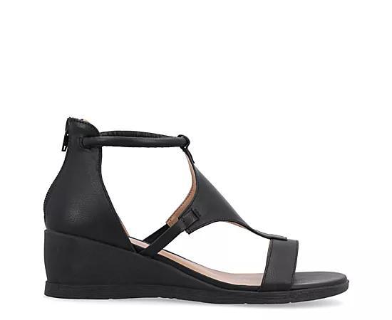 Journee Trayle Womens Wedge Sandals Product Image