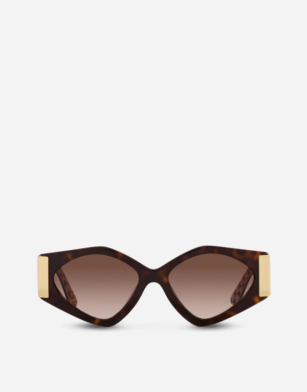 PRADA Woman Sunglasses Pr 28zs In Dark Brown Product Image