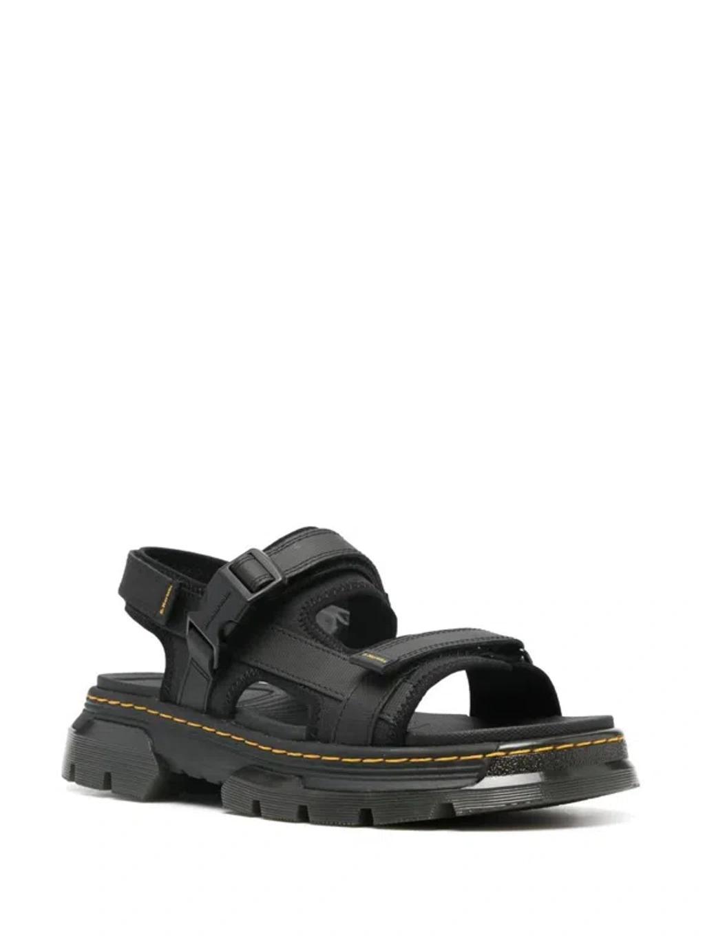DR. MARTENS' Dr. Martens Forster Poly Webbing Sandals In Black Product Image