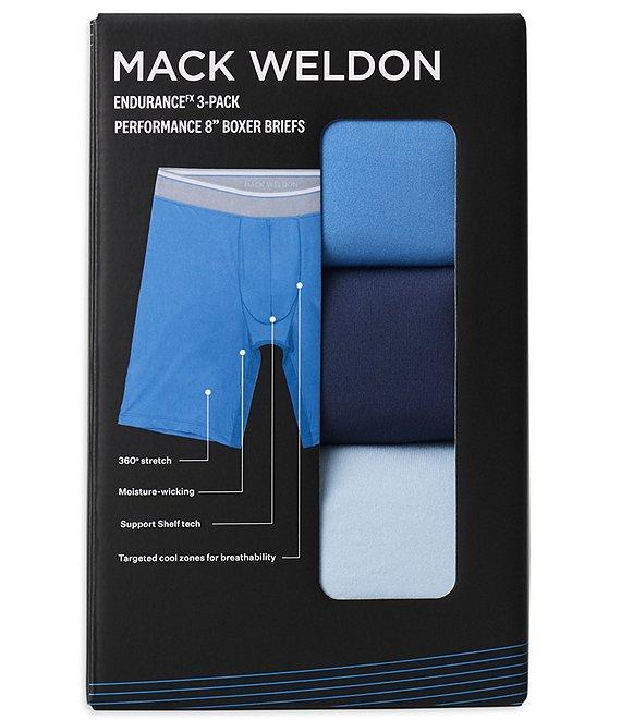 Mack Weldon EnduranceFX 8#double; Inseam Boxer Briefs 3-Pack Product Image