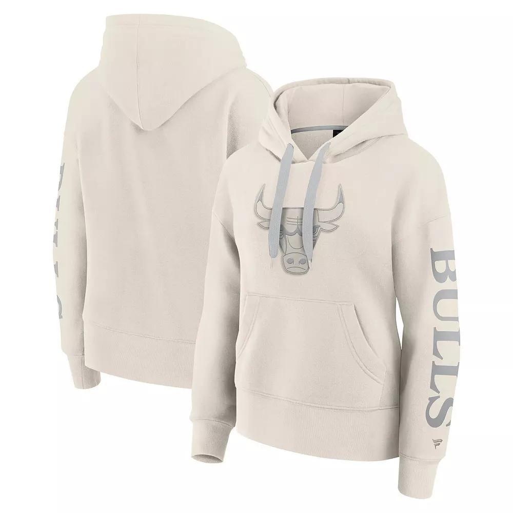 Womens Fanatics Cream Chicago Bulls Elements Next Pullover Hoodie Product Image