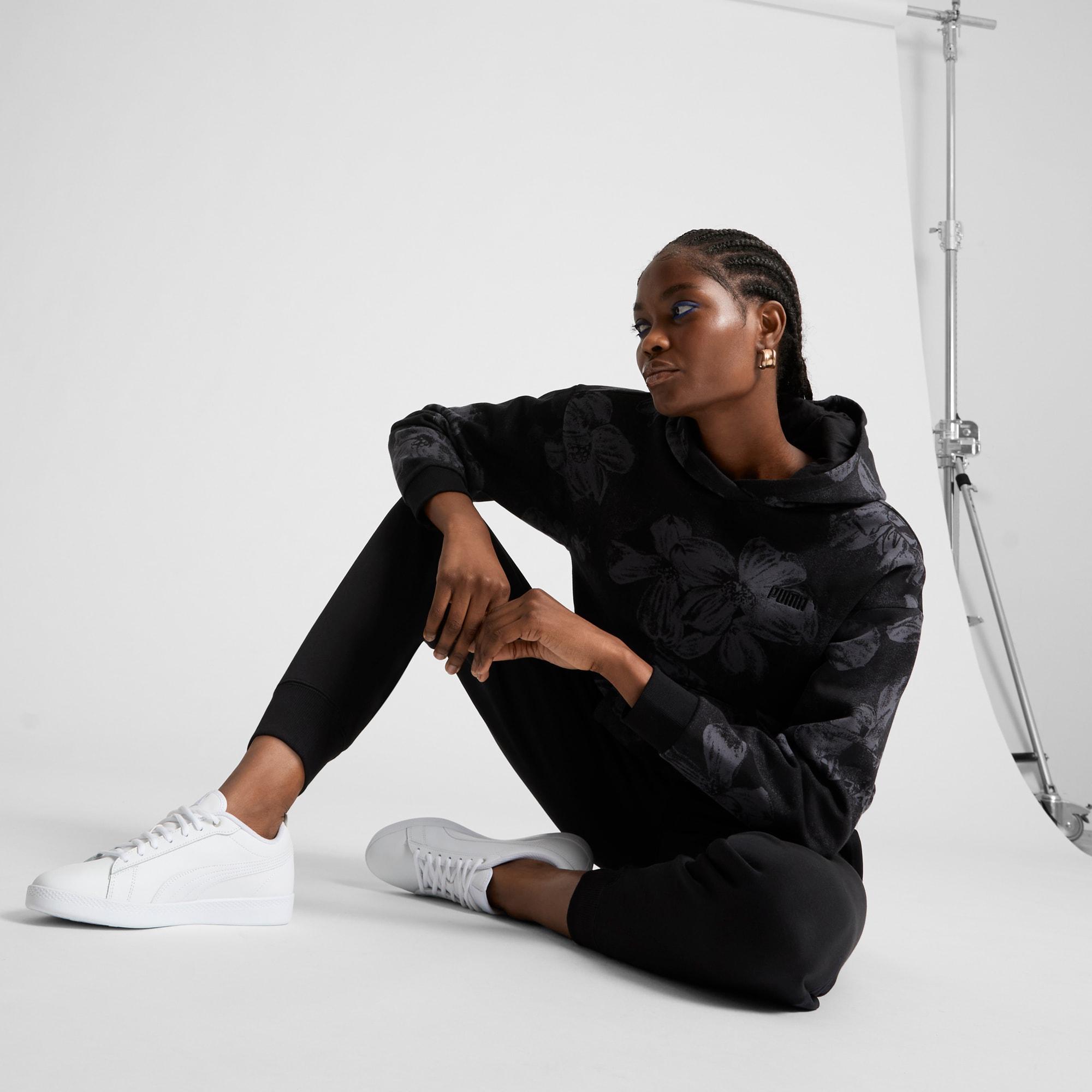 ESS+ Floral AOP Women's Hoodie Product Image