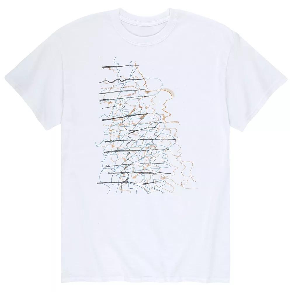 Men's Create Graphic Tee, Size: Medium, White Product Image