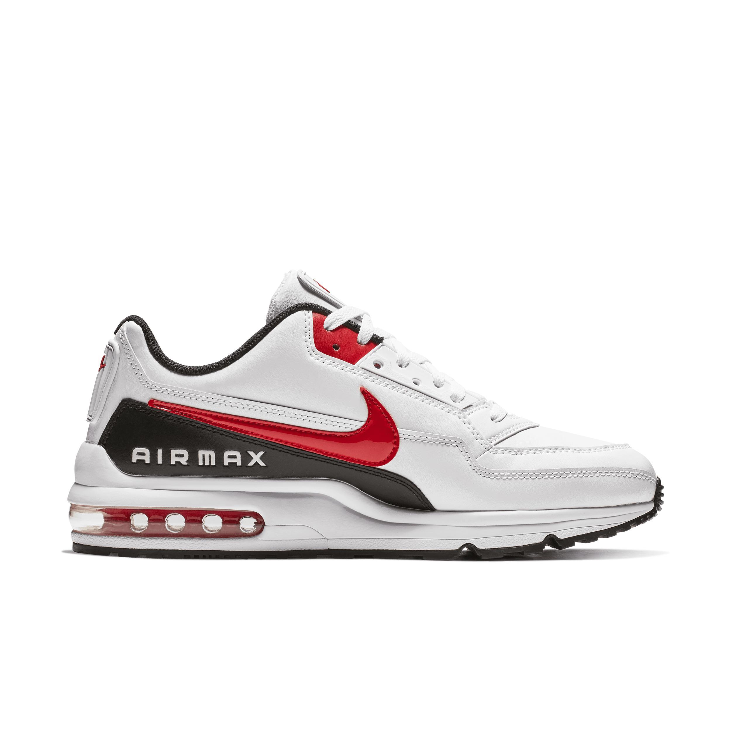 Nike Air Max LTD 3 Men's Athletic Shoes, Women's, Size: 15, White Red Black Product Image