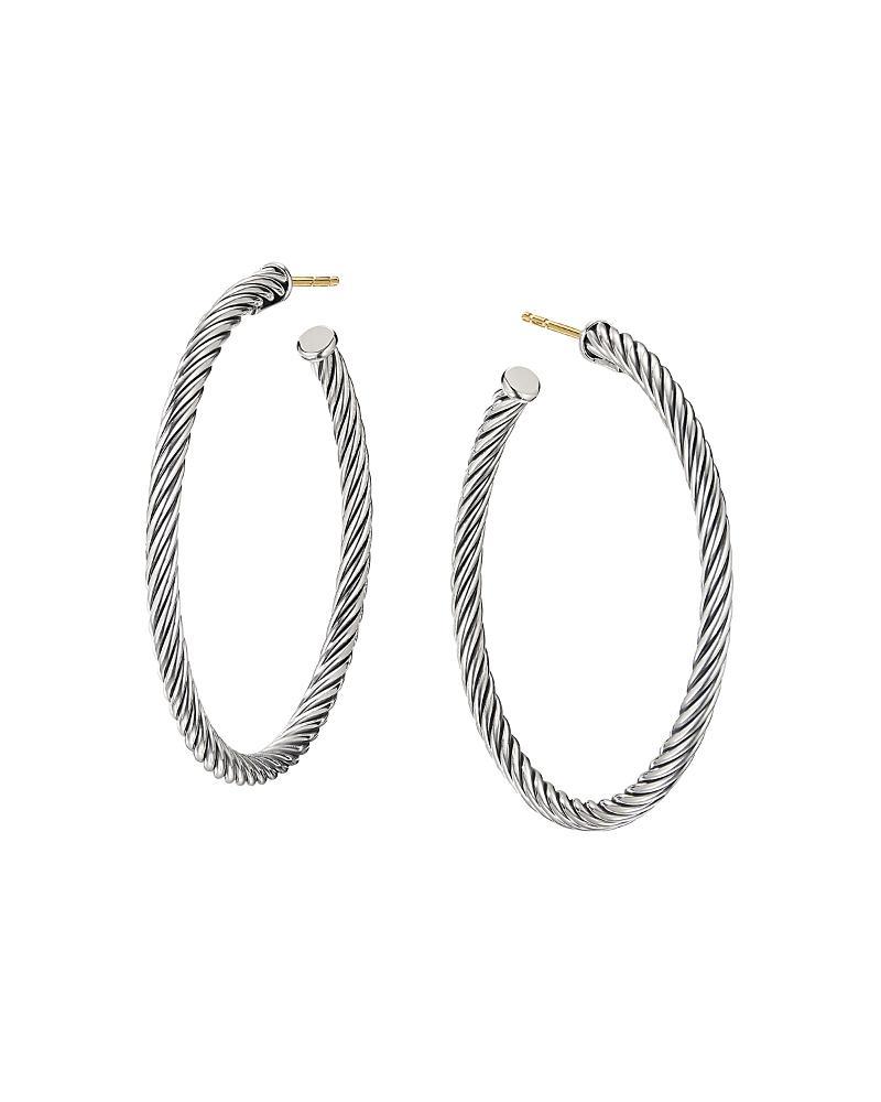 David Yurman Medium Cable Hoop Earrings Product Image