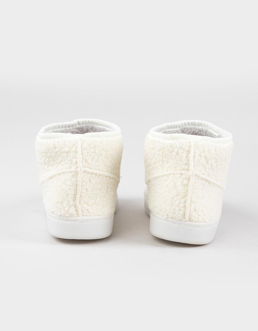 MIA Chill Happy Face Womens Bootie Slippers Product Image