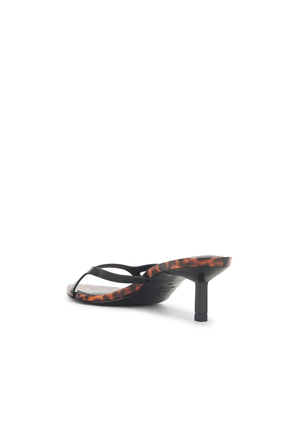 Emilia 50 Mule BLACK SUEDE STUDIO Product Image