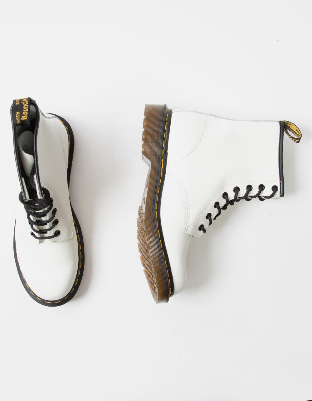 DR. MARTENS 1460 White Womens Boots - WHITE Product Image