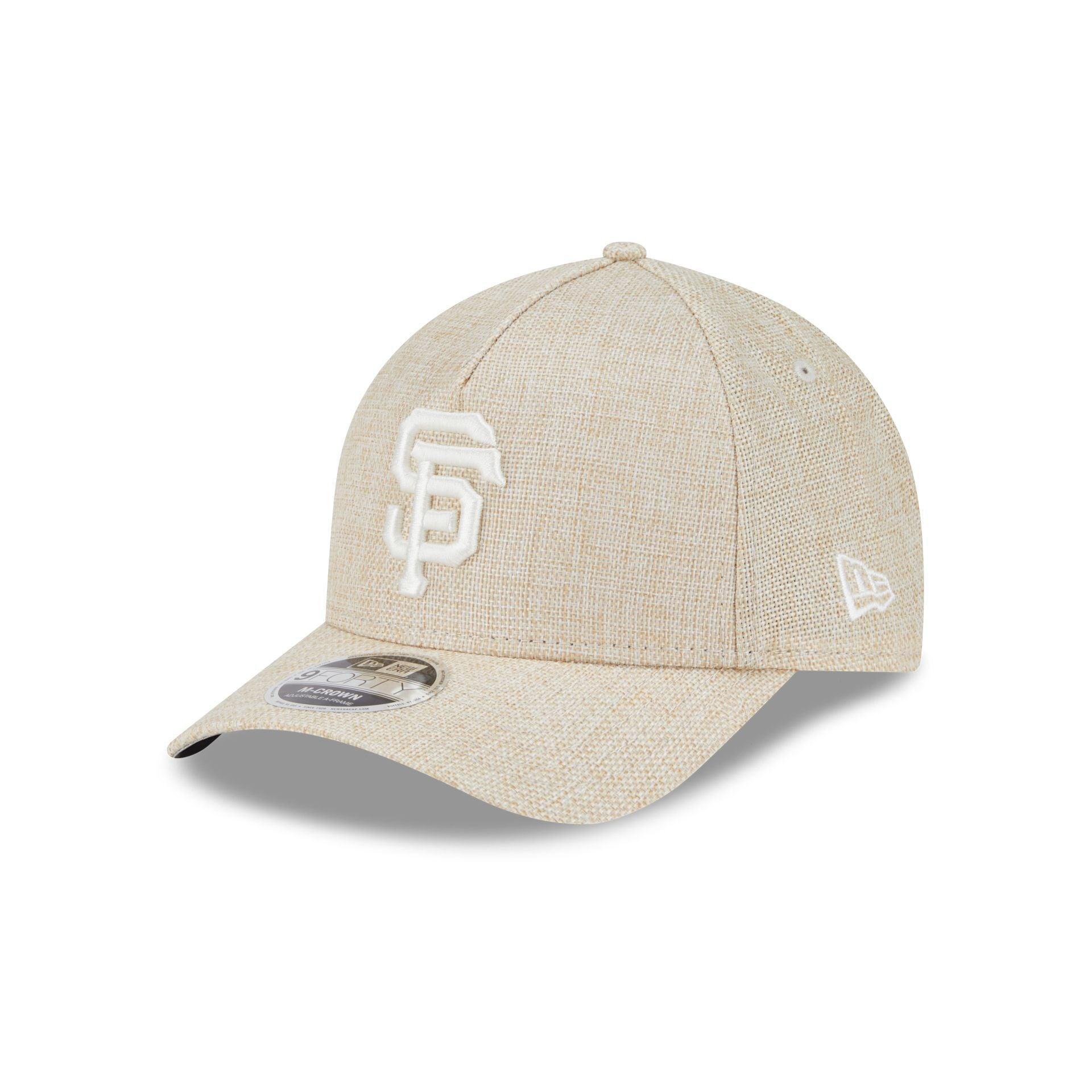 San Francisco Giants Cotton Weave Stone 9FORTY M-Crown A-Frame Snapback Hat Male Product Image