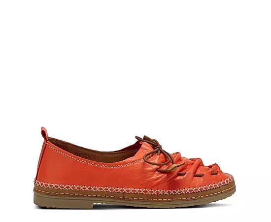 Spring Step Brandal Women's Leather Loafers, Size: 38, Red Product Image