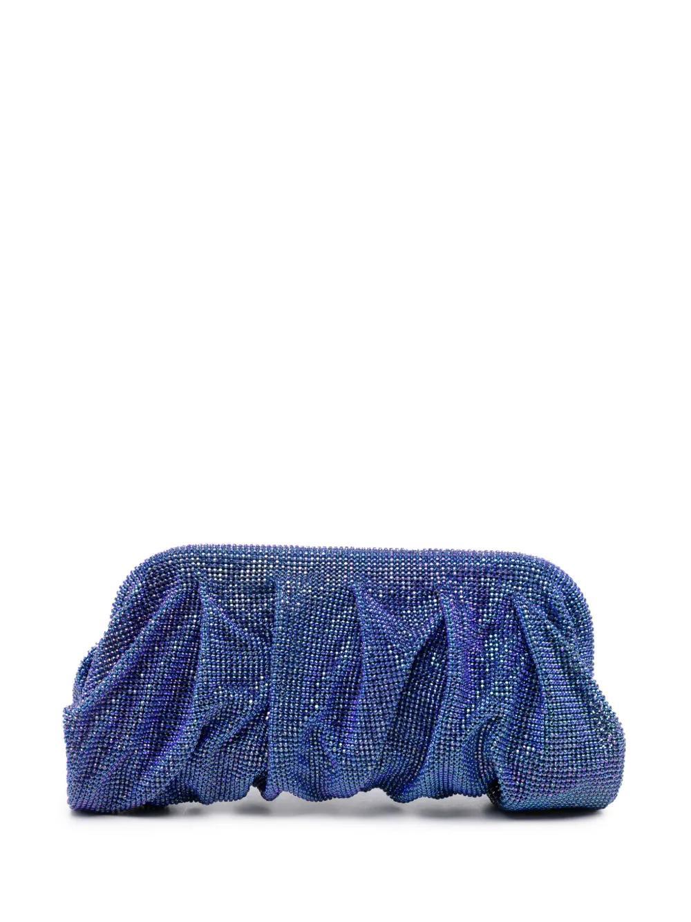 BENEDETTA BRUZZICHES Venus La Grande Clutch Bag In Azul Product Image