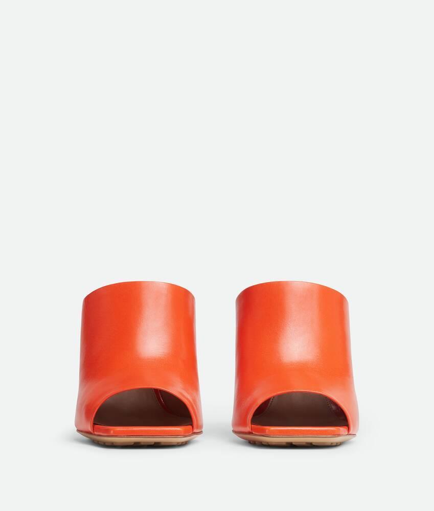 Women's Knot Sandal in New orange Product Image