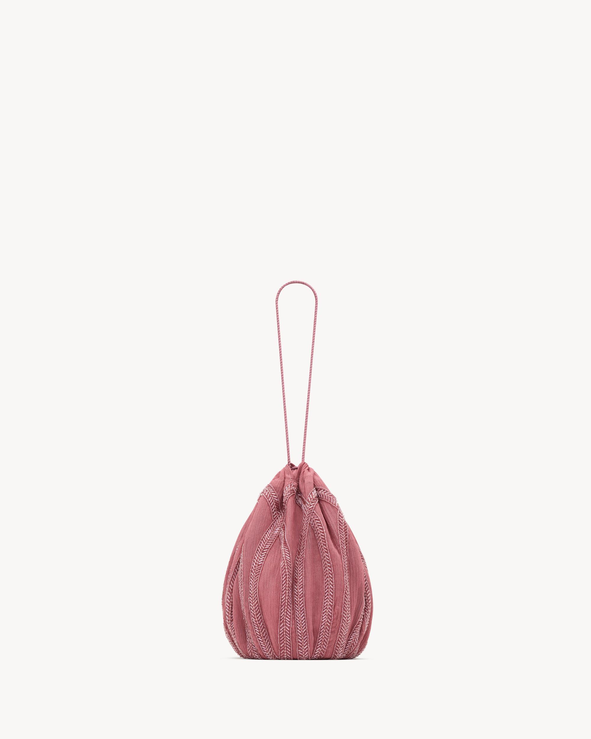 EVENING supple pouch in silk Product Image