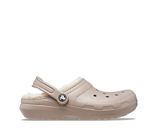 CROCS ™ Classic Lined Slipper in Mushroom/Bone at Nordstrom, Size 15 Women's Product Image