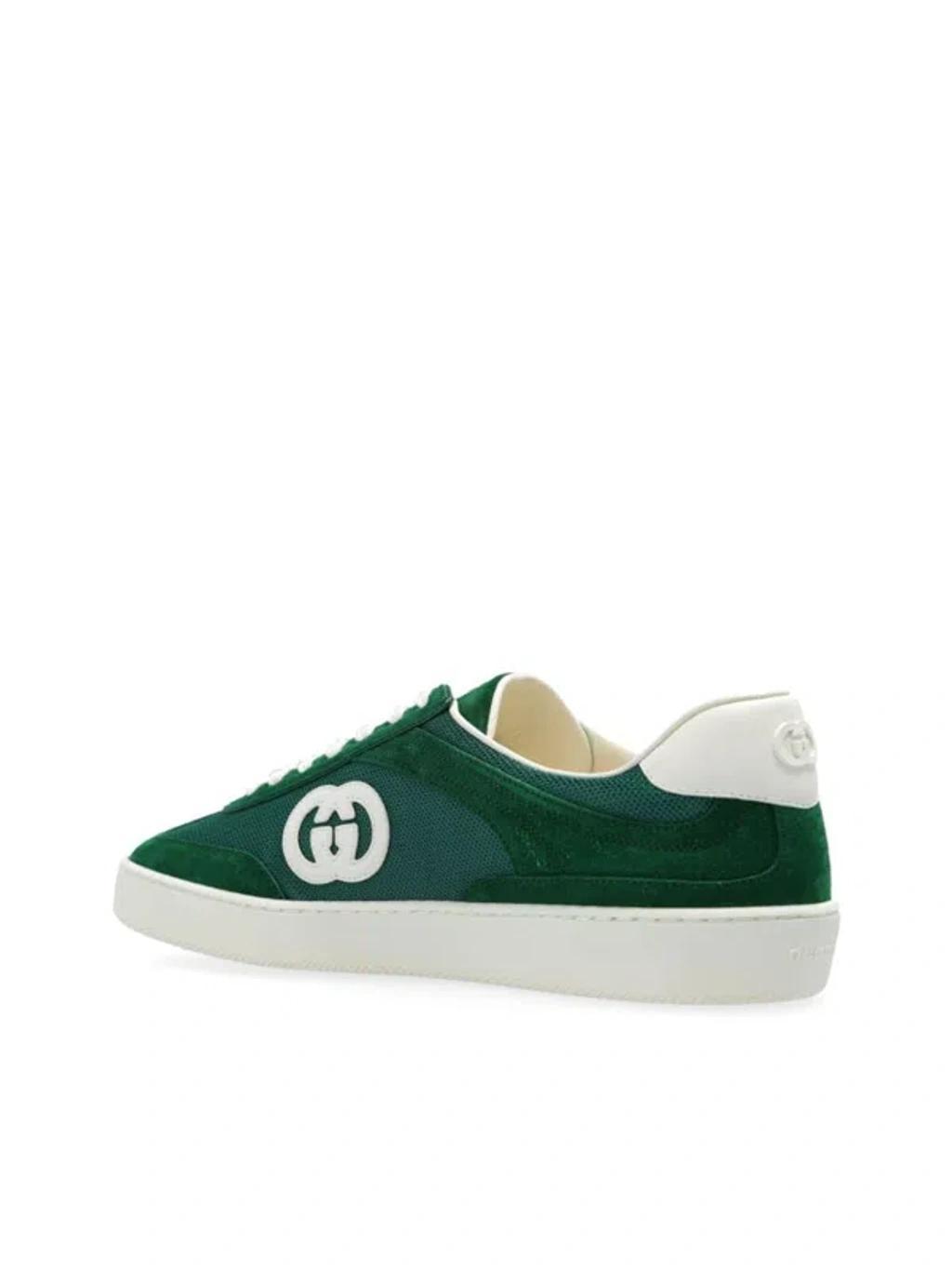 GUCCI Herrensneaker Mit Gg In Green Product Image