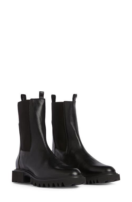Allsaints Womens Hallie Stretch Mid Calf Boots Product Image