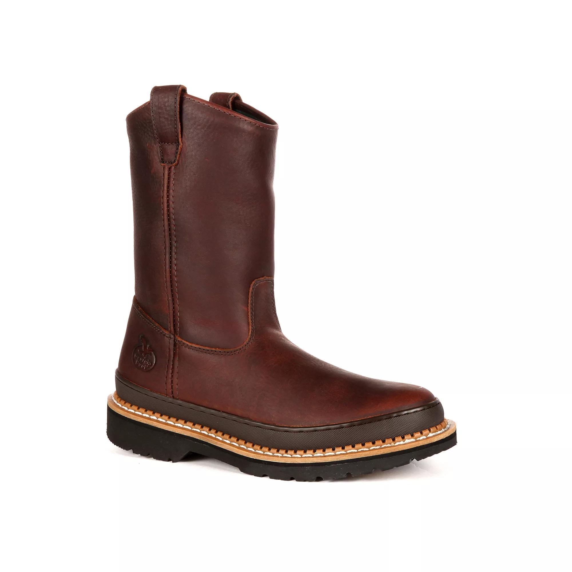 Georgia Boots Giant Men's 9-in. Wellington Work Boots, Size: 8.5 Medium, Soggy Brown Product Image