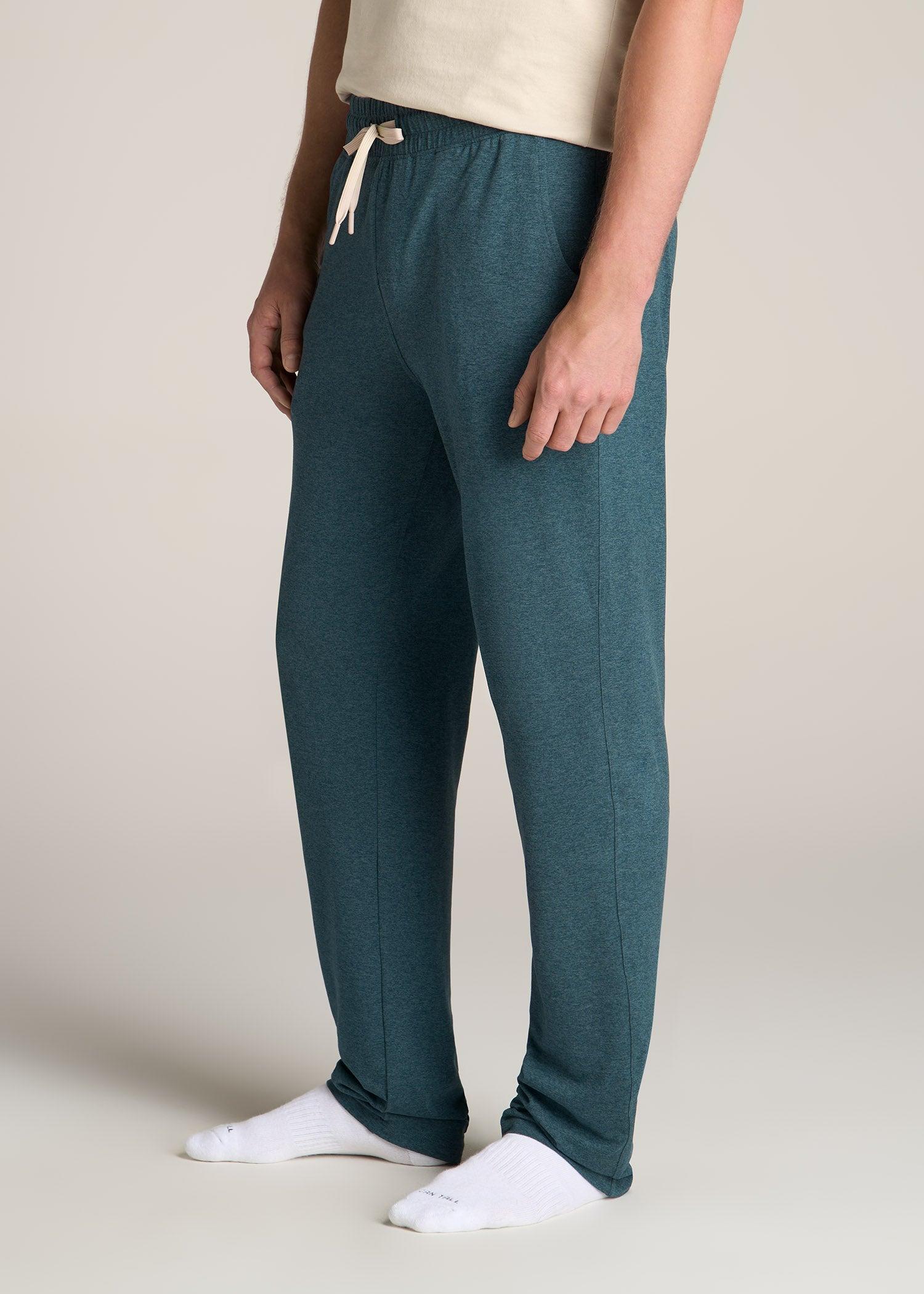 Weekender Stretch Men's Tall Lounge Pant in Dark Teal Mix Product Image