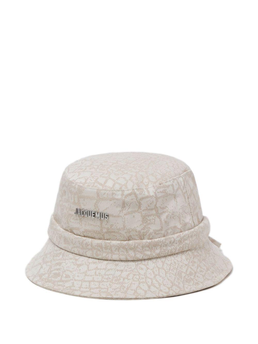 logo-lettering bucket hat  Product Image