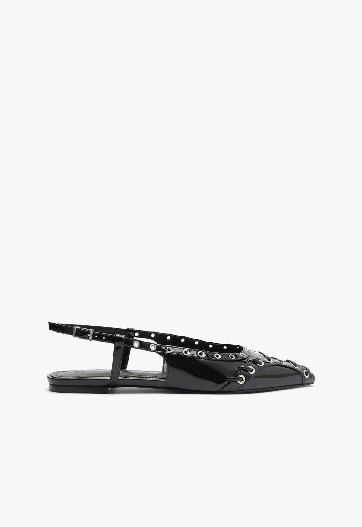Ruth Patent Leather Flat Product Image