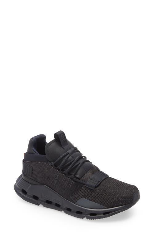 On Womens Cloudnova Low Top Running Sneakers Product Image