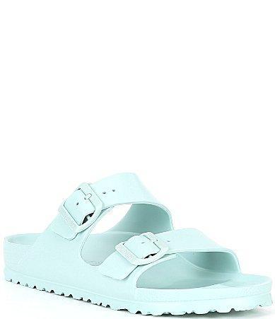 Womens Birkenstock Arizona EVA Slide Sandal - Surf Green Product Image