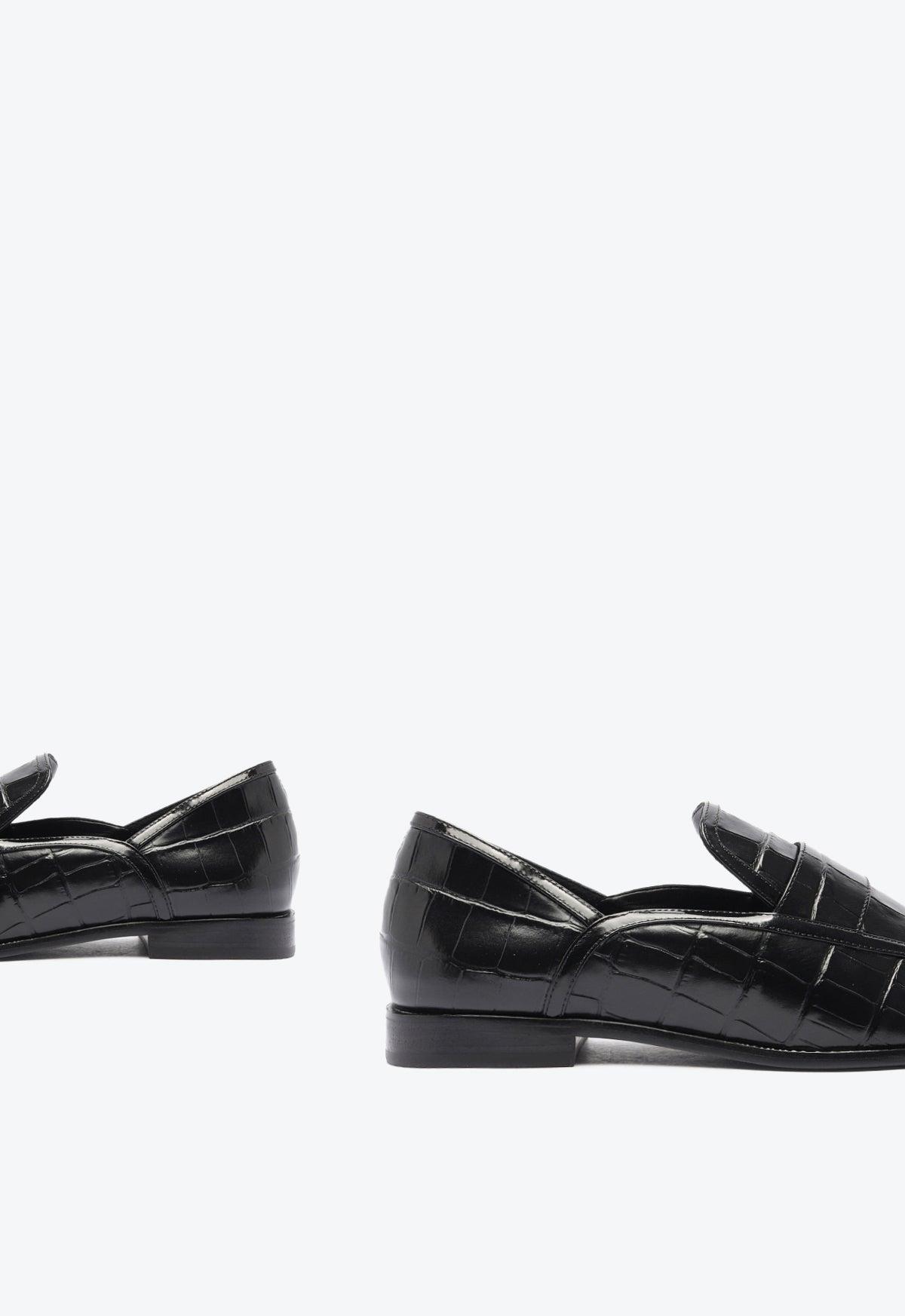 Maurice Croco Embossed Flat Product Image