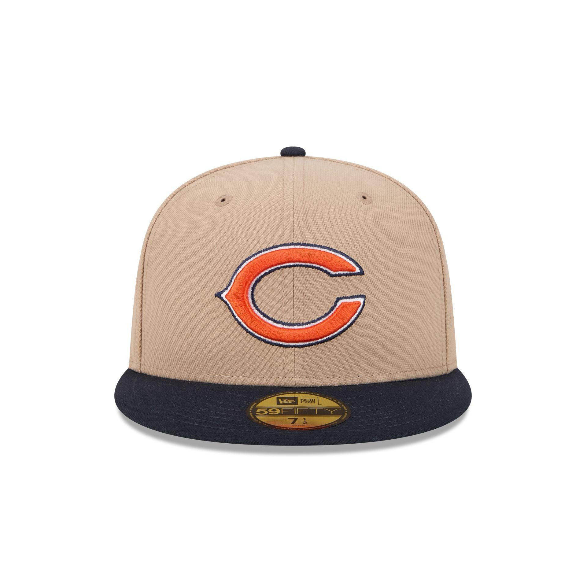 Chicago Bears Camel 59FIFTY Fitted Hat Male Product Image