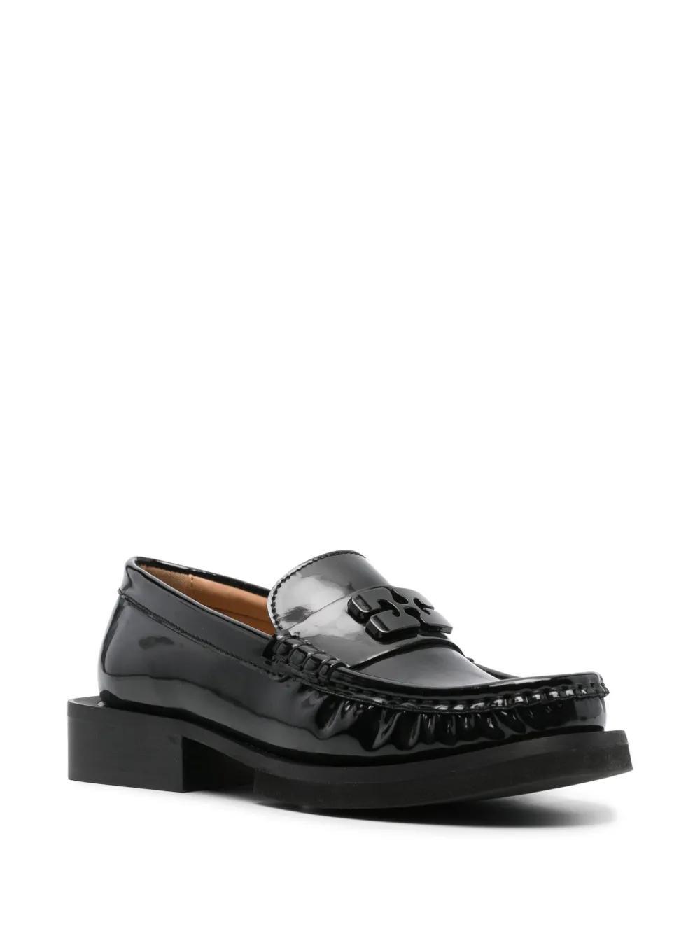 logo-plaque loafers Product Image